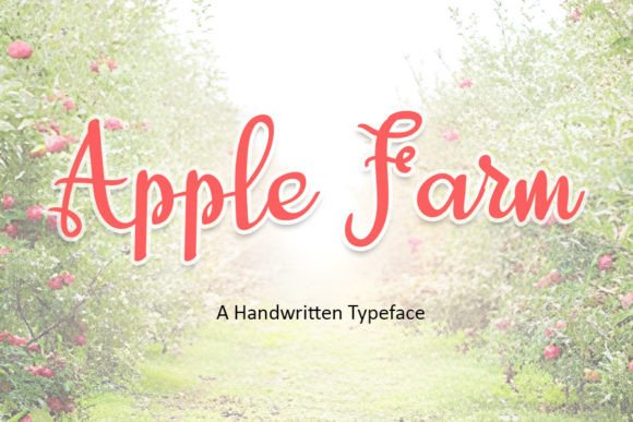 Apple Farm: A Script Font That Elevates Digital Branding