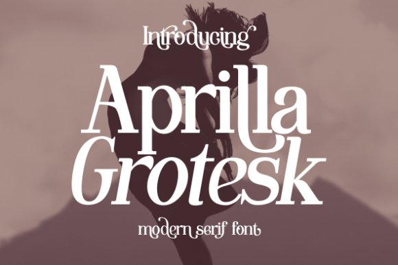 Aprilla Grotesk: A Modern Serif Font for Craft Creations