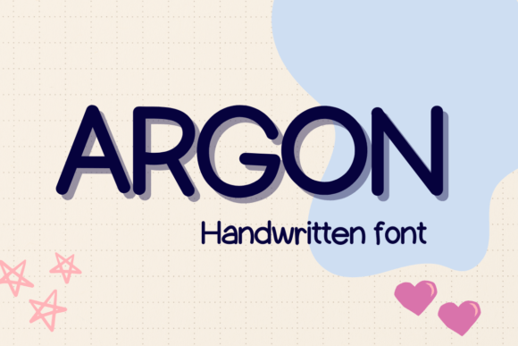 Argon: A Handwritten Font for Warm, Personal Branding