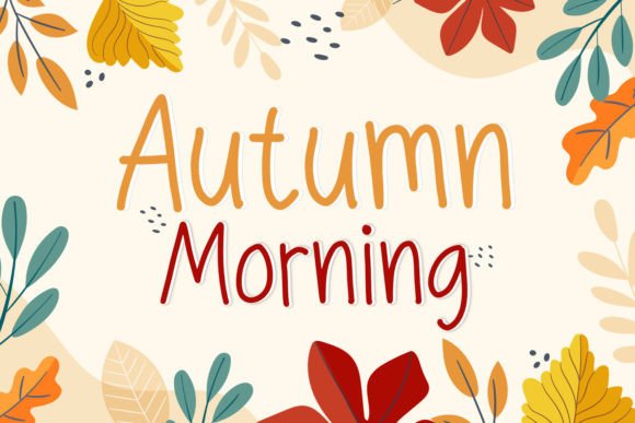 Autumn Morning: A Warm Handwritten Font for Branding and Creativity