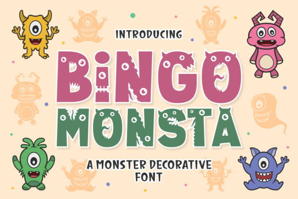 Bingo Monsta: A Playful Font for Campaign Creativity