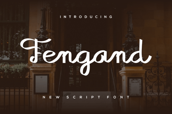 Fengand: A Script Font That Elevates Branding