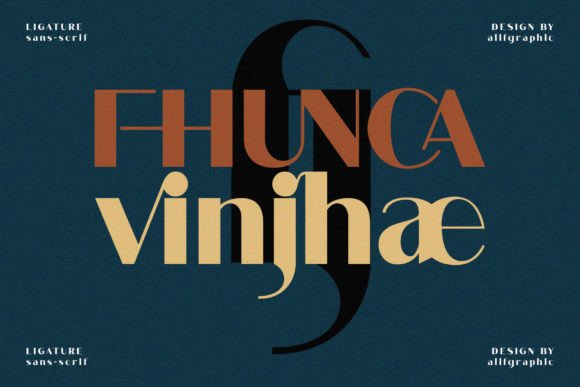 Fhunca Vinjhae: A Modern Sans Serif Font for Stronger Brand Communication