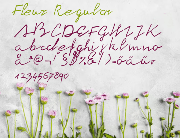 Fleur: A Script Font That Elevates Your Brand