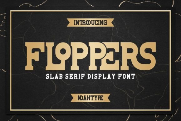 Floppers Font for Web Design Projects