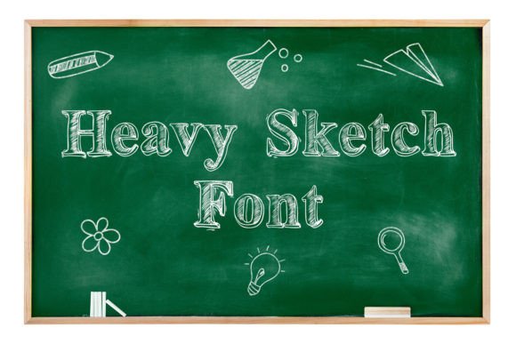 Heavy Sketch: A Versatile Font for Creative Campaigns