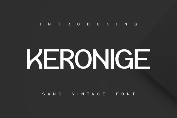 How Keronige Font Helped My Bakery Look More Professional