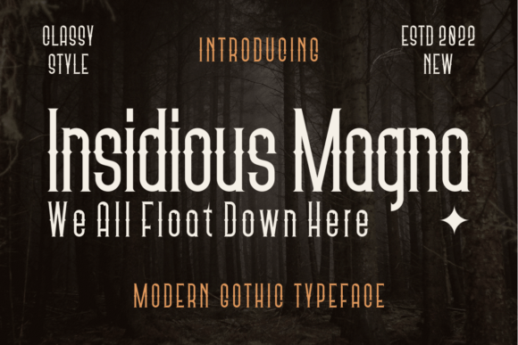 Insidious Magna: The Font That Elevates Your Brand
