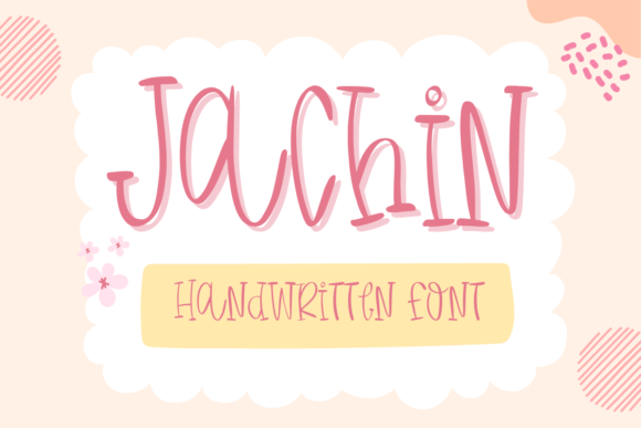 Jachin: A Handwritten Font for Editorial Design and Creative Expression