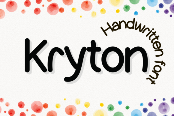 Krypton: A Versatile Handwritten Font for Dynamic Campaigns