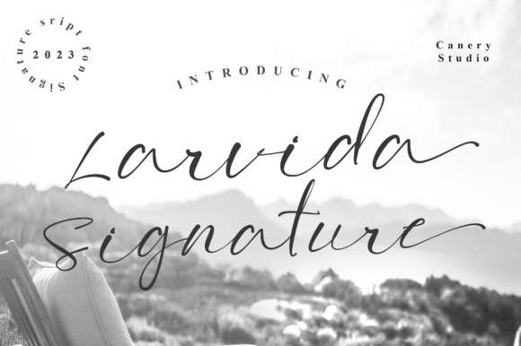 Larvida: A Font That Breathes Life into Editorial Design