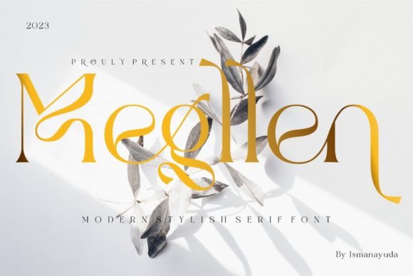 Megllen: A Serif Font for Editorial Elegance