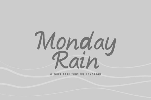 Monday Rain: A Versatile Font for Creative Campaigns