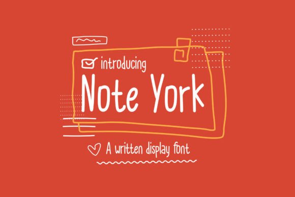 Note York: A Versatile Font for Campaign Creativity
