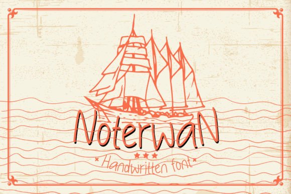 Noterwan: A Handwritten Font for Editorial Expression