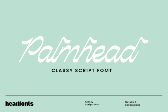 Palmhead: A Script Font for Elegant Web Design