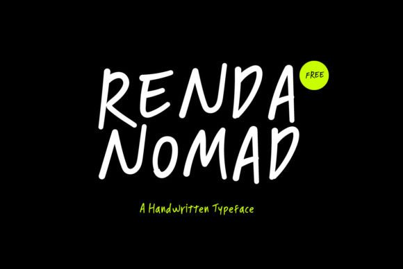 Renda Nomad: A Font for Campaigns That Feel Like a Desert Journey