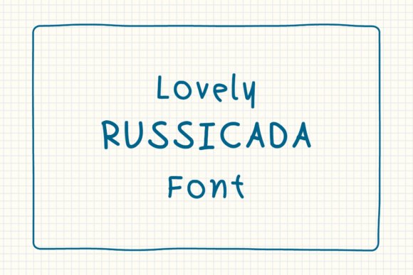 Russicada: The Font That Adds Playfulness to Your Campaigns
