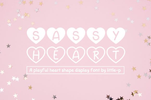Sassy Heart Font for Web Design Projects