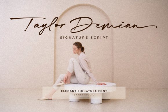 Taylor Demian: A Script Font for Elegant Digital Design