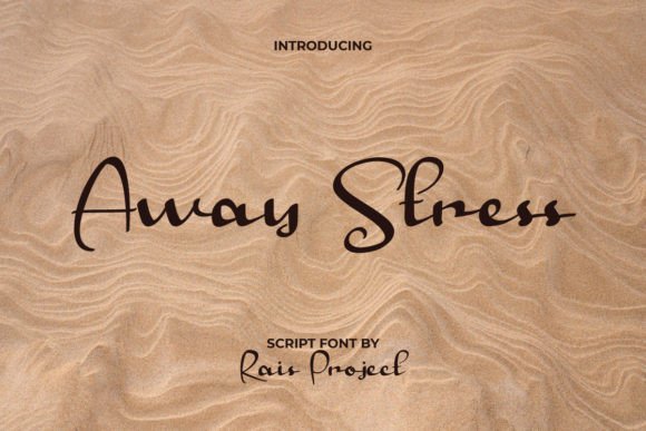 Transform Your Brand with Away Stress Font
