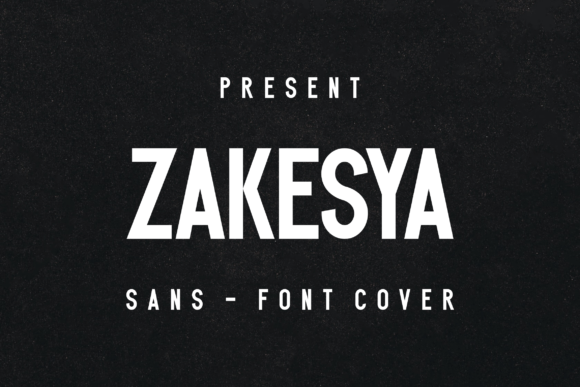 Zakesya: A Font That Elevates Your Brand